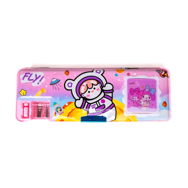Multi-Function Plastic Pencil Case AM-682.