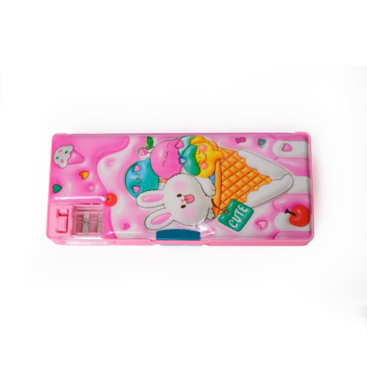 Multi-Function Plastic Pencil Case C-6502-1 .