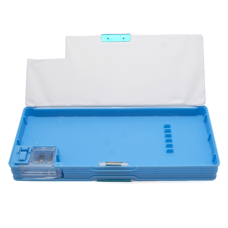 Multi-Function Plastic Pencil Case C-6502-1 .