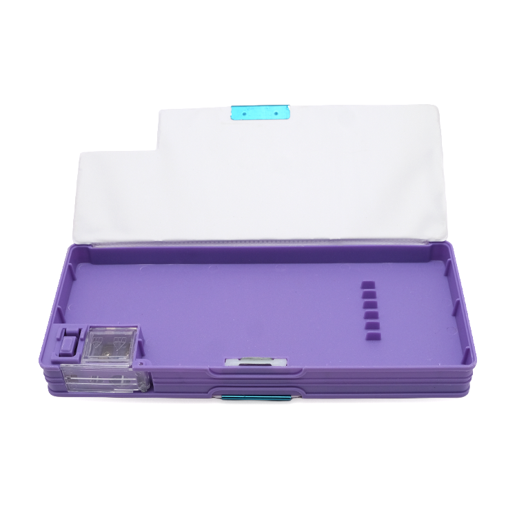 Multi-Function Plastic Pencil Case C-6502-1 .