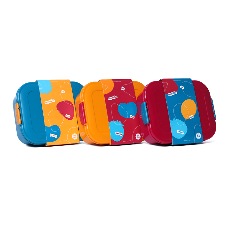 Colorful and practical lunch box 1.6 L.