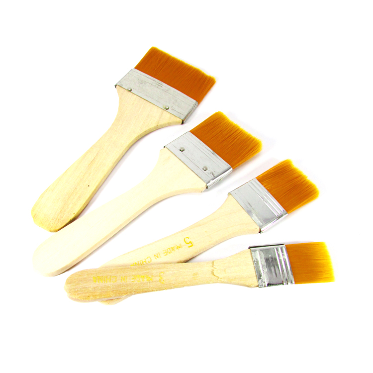 4-Piece Wide Paint Brush Set
