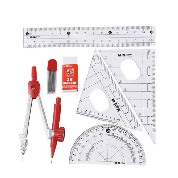 M&G Geometry Set 7 Pieces – code ACS90823