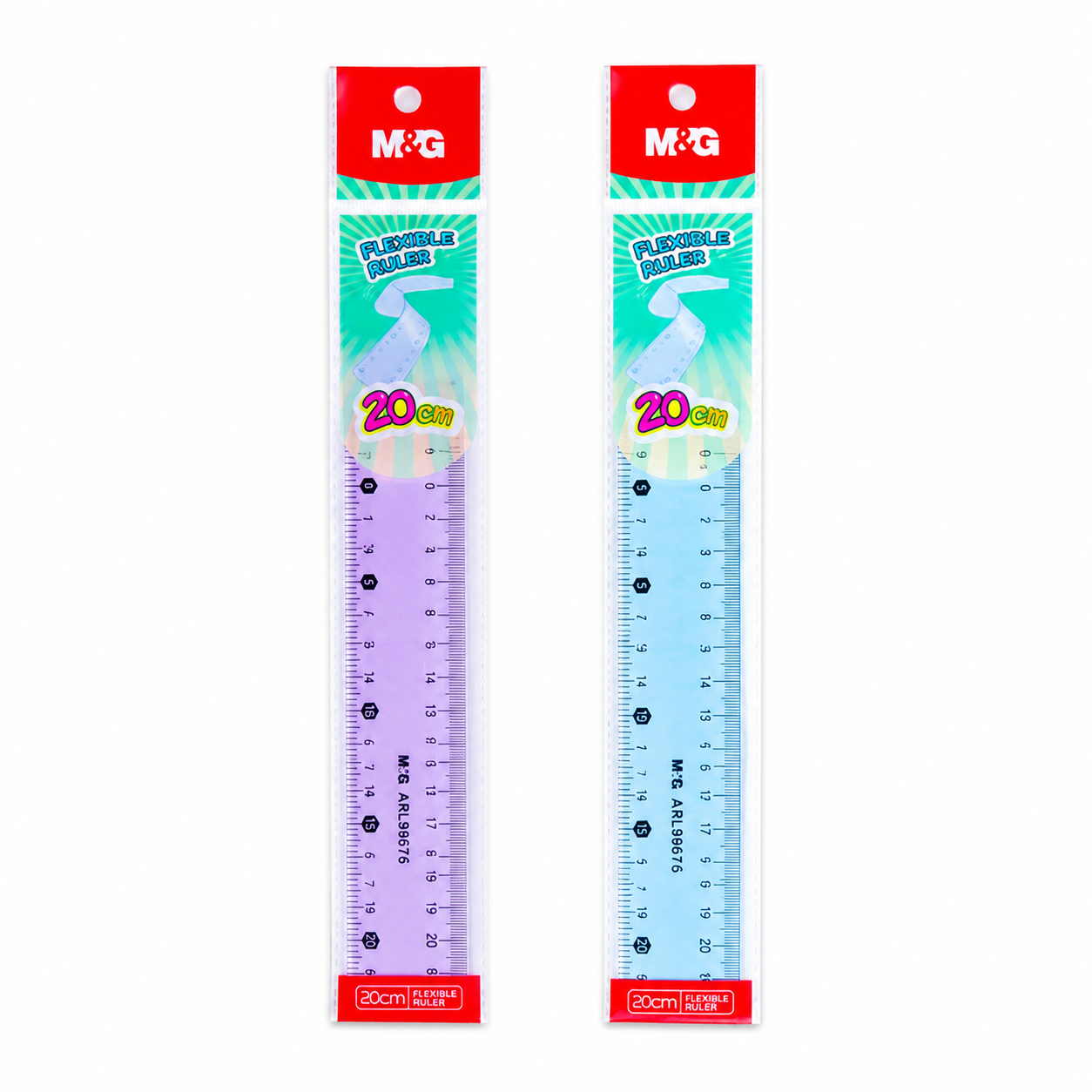M&G Flexible Plastic Ruler20cm-Code ARL960Y6