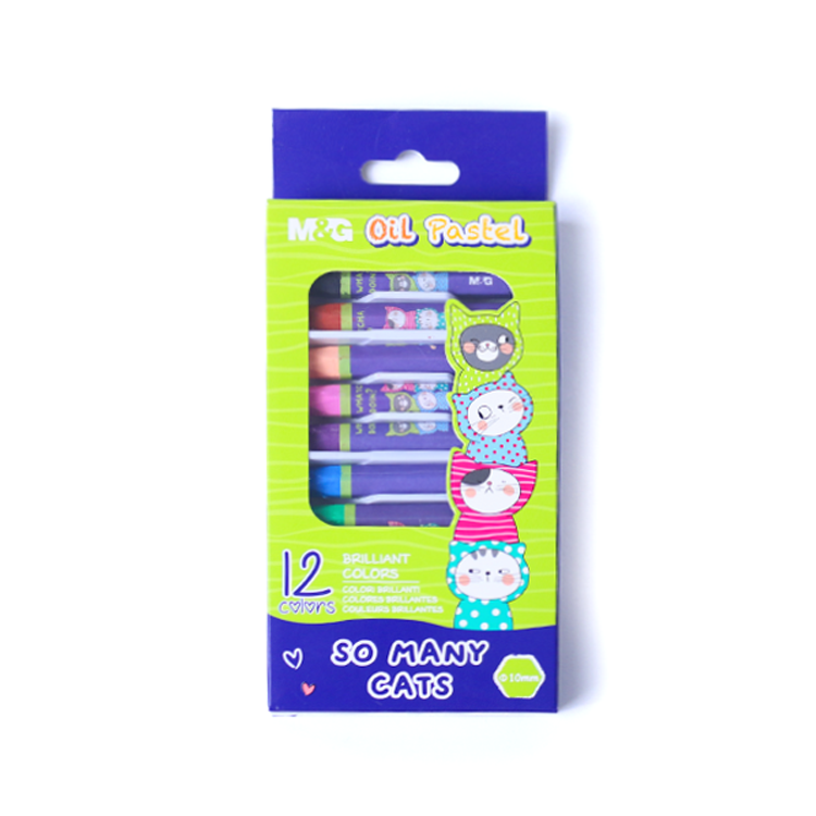 M&G Oil Pastel– 12 Colors 
