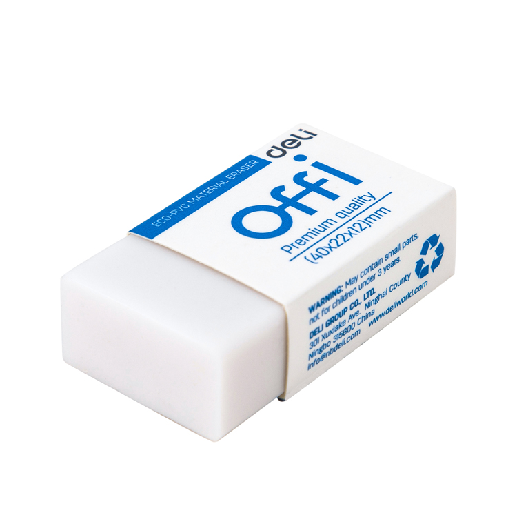  Small Offi PVC Eraser -Deli EH03010