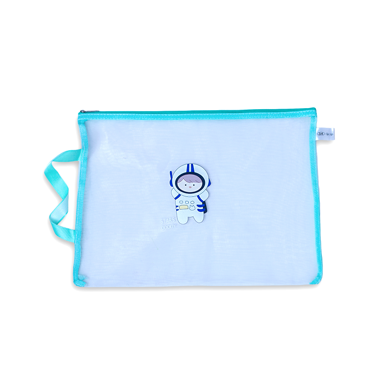 QB746-B4 Zipper File Bag with Handle