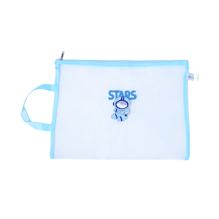 QB746-B4 Zipper File Bag with Handle
