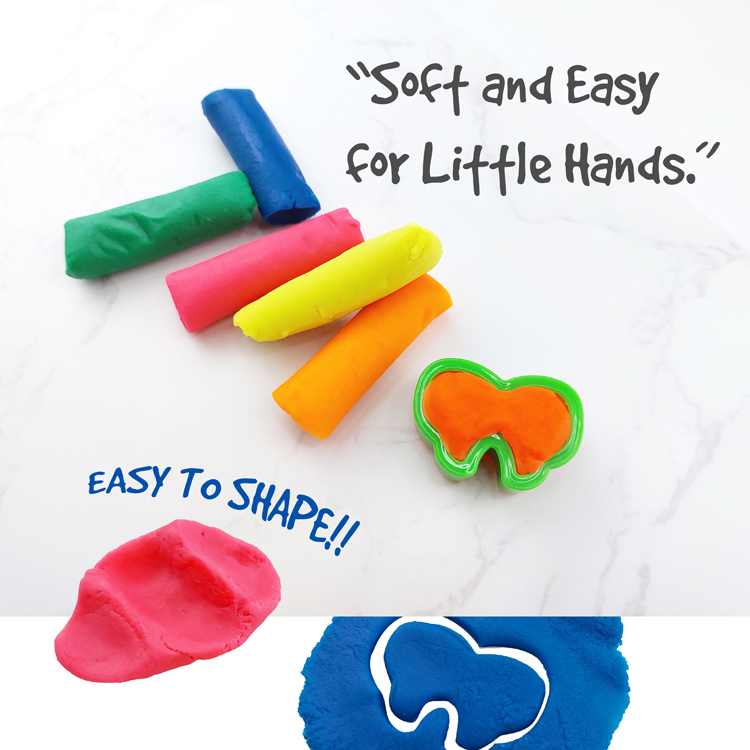 M&G Playdough set for kids 6 colors code AKE040E5