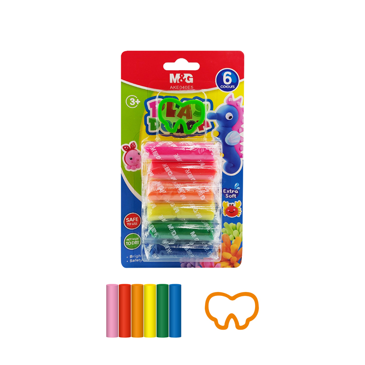 M&G Playdough set for kids 6 colors code AKE040E5