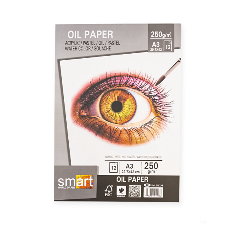 Oil sketch 250 gm- Smart- 12 Sheets