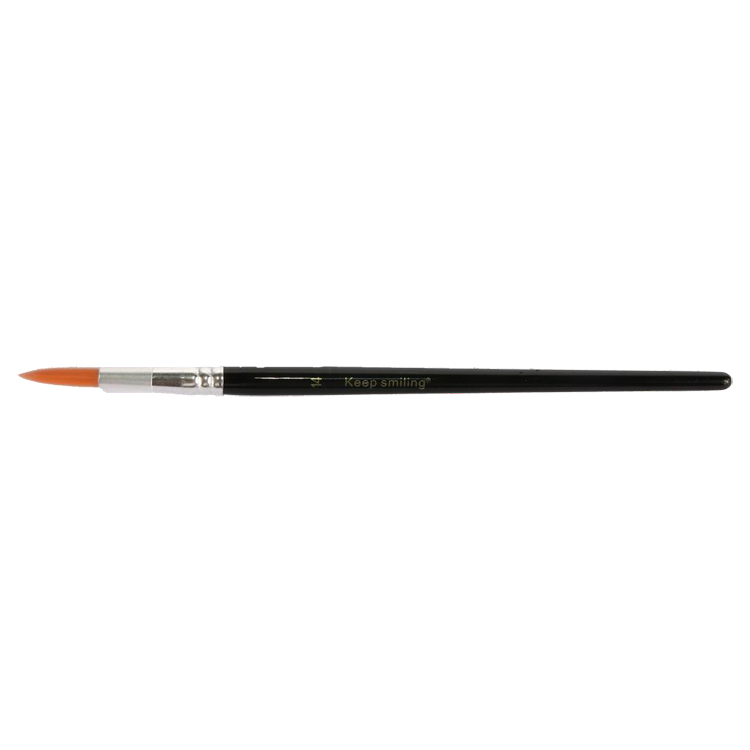 Round brush for watercolors- Keep Smiling
