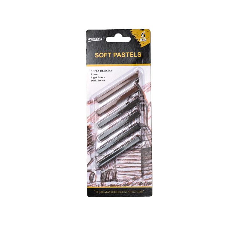 6 Soft pastels Blocks - Worison