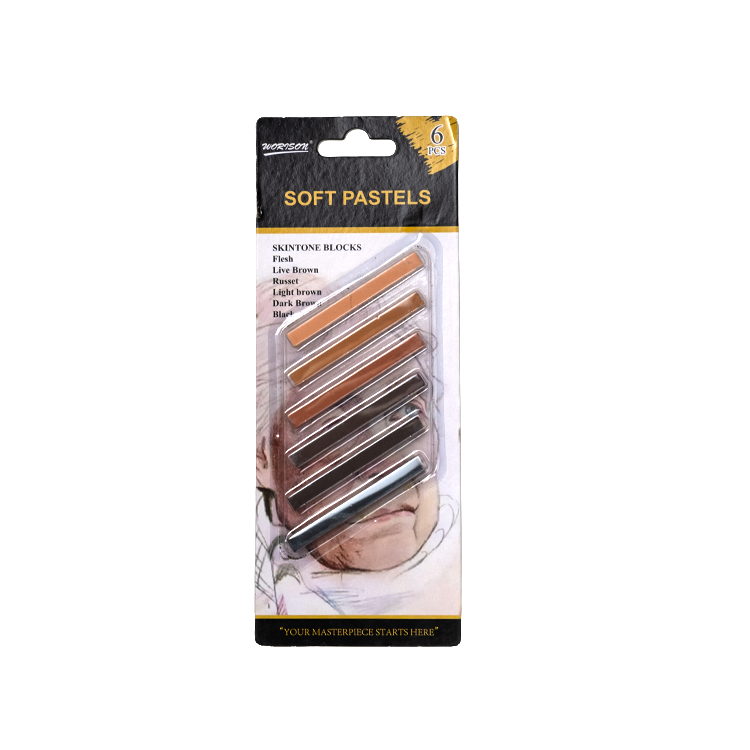 6 Soft pastels Blocks - Worison