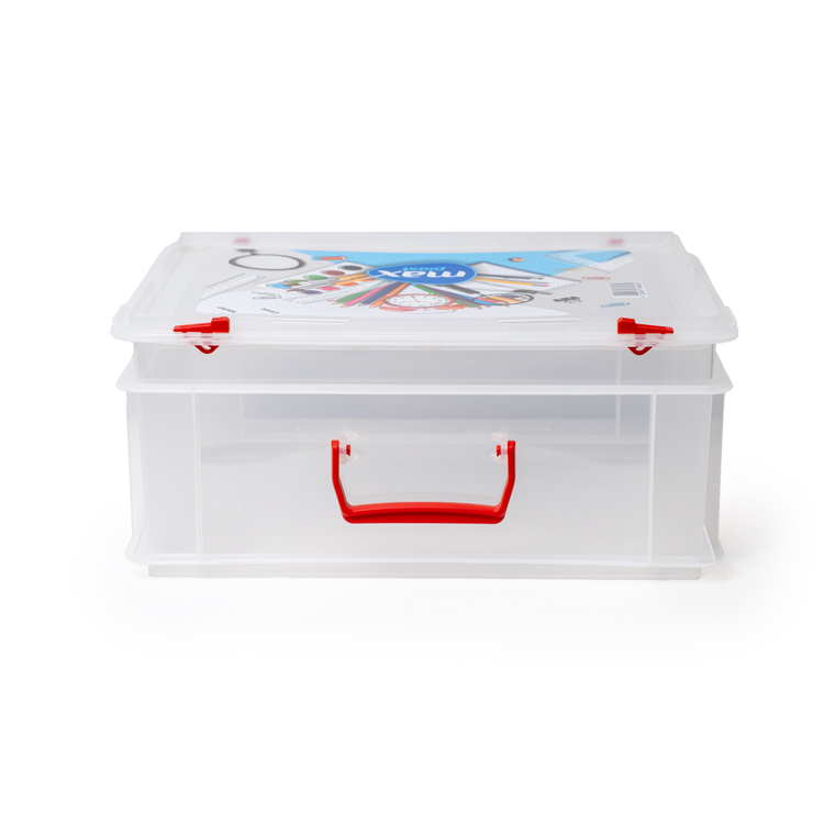 Plastic box for the school's supply list - MAX