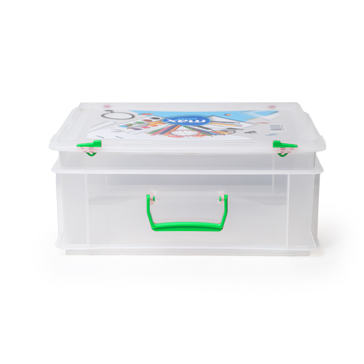 Plastic box for the school's supply list - MAX