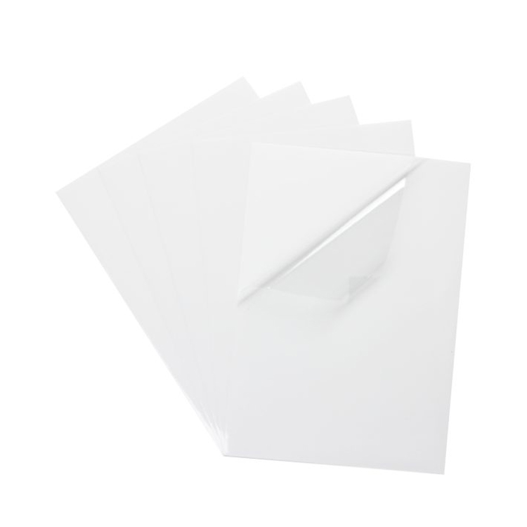 A4 Self adhesive lamination sheets pack of 10 
