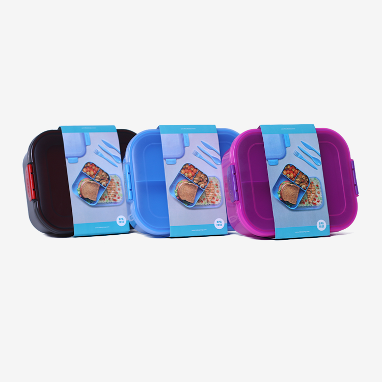 Transparent Clip‑Lock Lunch Box 1.6 L M-DESIGN