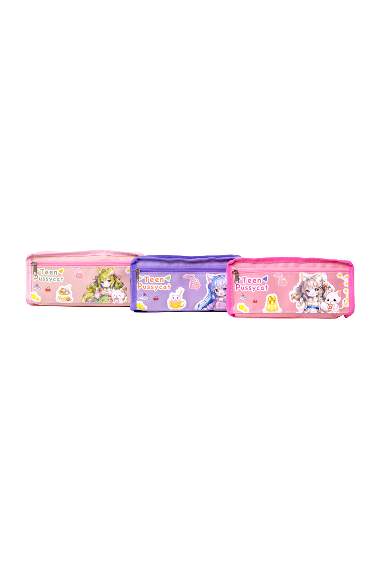 Fabric Pencil Case Teen Pussycat-code 8574