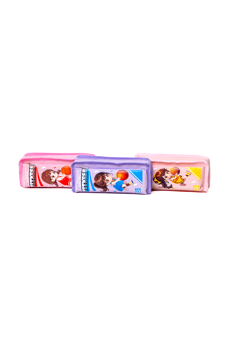 Fabric Pencil Case Fitness-code 8520