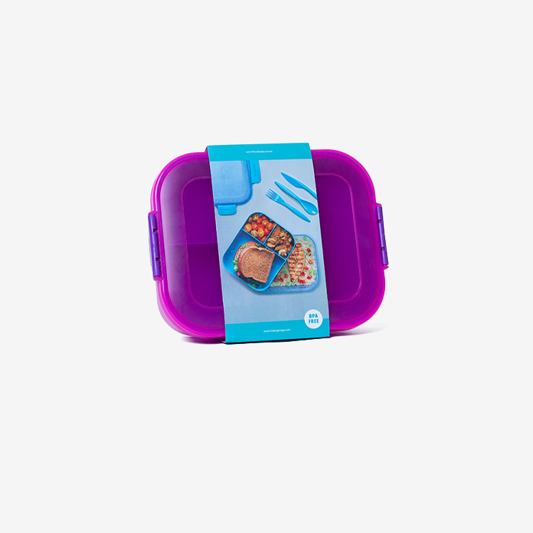 Transparent Clip‑Lock Lunch Box 1.6 L M-DESIGN