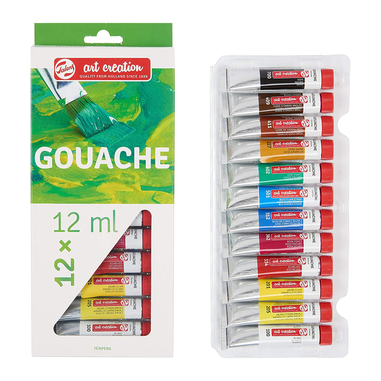 Royal Talens Gouache Color Set 12 ml