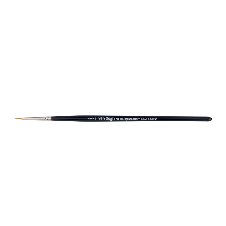 Round brush for watercolors- Keep Smilin...