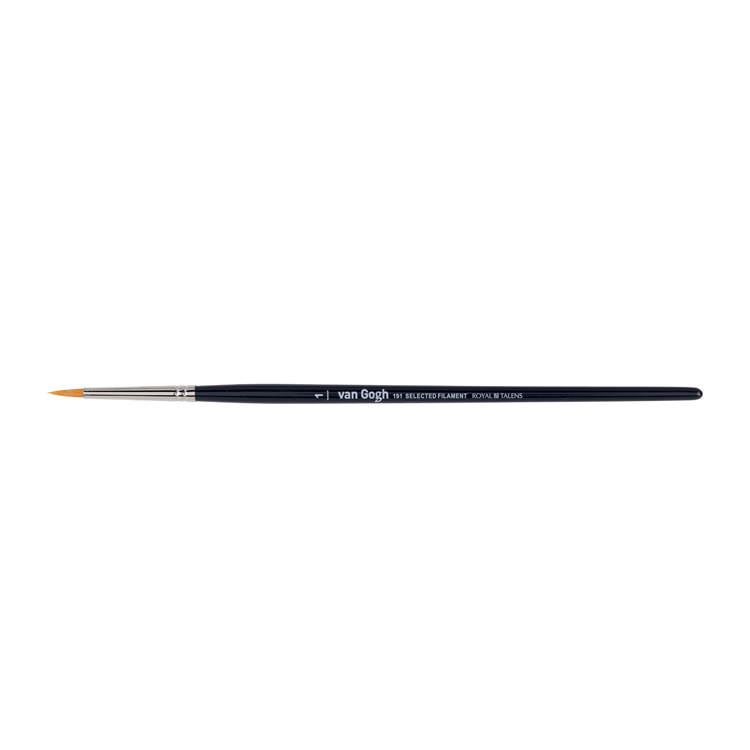 Round brush for watercolors- Keep Smilin...