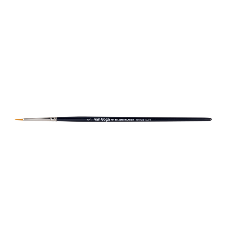Round brush for watercolors- Keep Smilin...