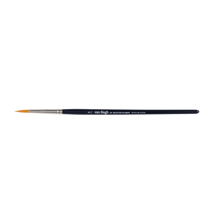 Round brush for watercolors- Keep Smilin...