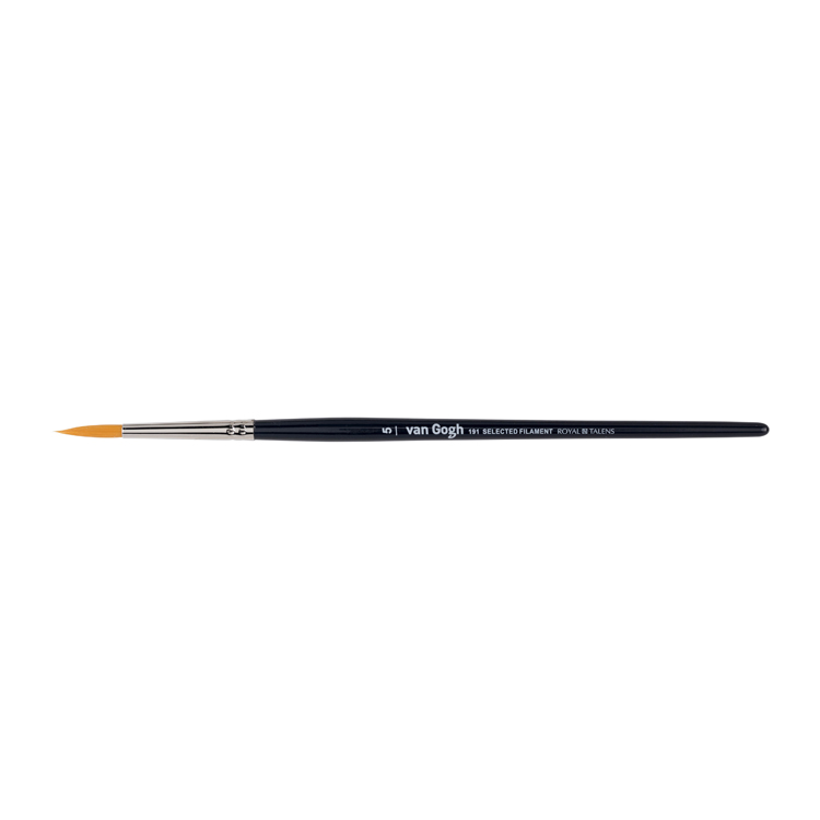 Round brush for watercolors- Keep Smilin...