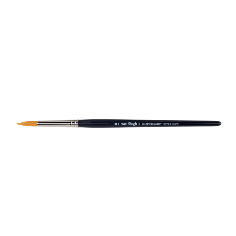 Round brush for watercolors- Keep Smilin...