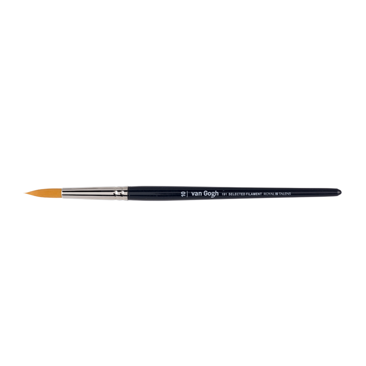 Round brush for watercolors- Keep Smilin...