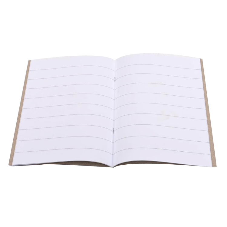 9 lines small stapled copybook