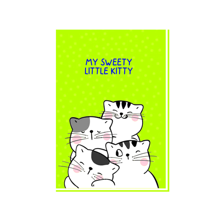 Big Squared 1cm A4 stapled copybook - Yassin