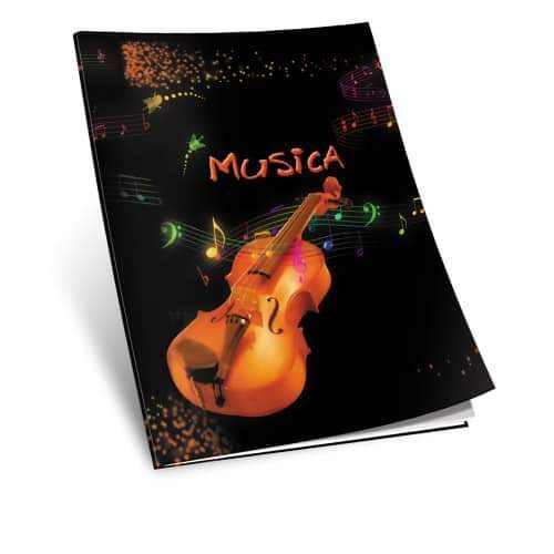 Music A4 copybook - EFFEL