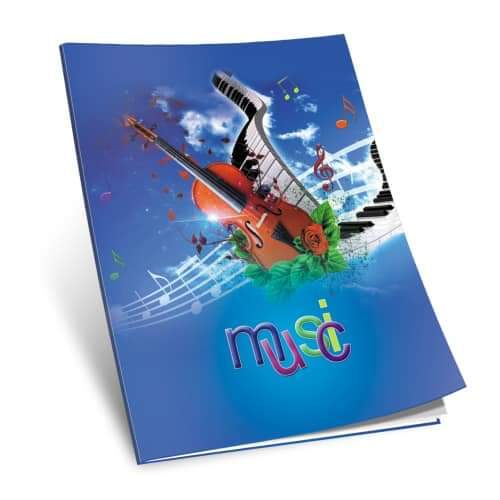 Music A4 copybook - EFFEL