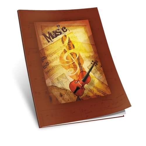 Music A4 copybook - EFFEL
