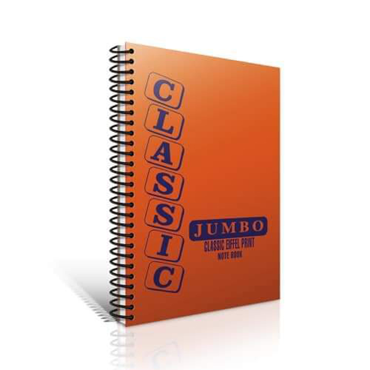 Classic Jumbo lined wired copybook A4 - Eiffel