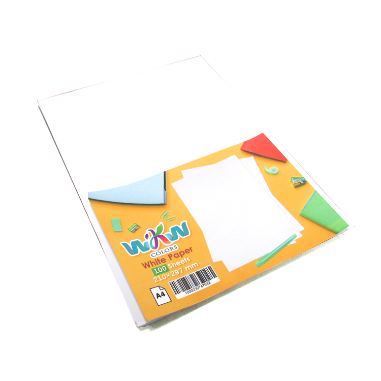 White Printing Papers 80 gm Pack of 100 Pieces