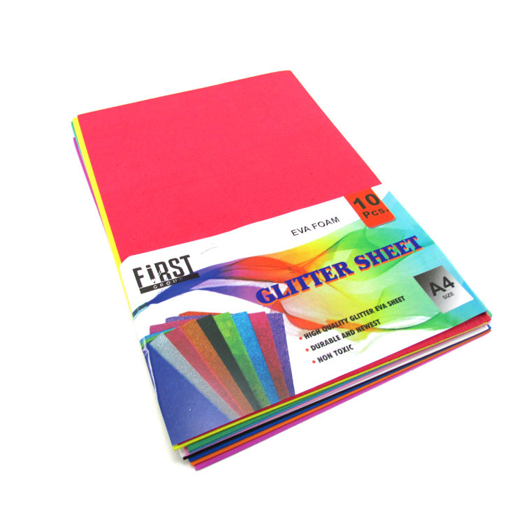 A4 Plain Foam Sheets Pack of 10- FIRST