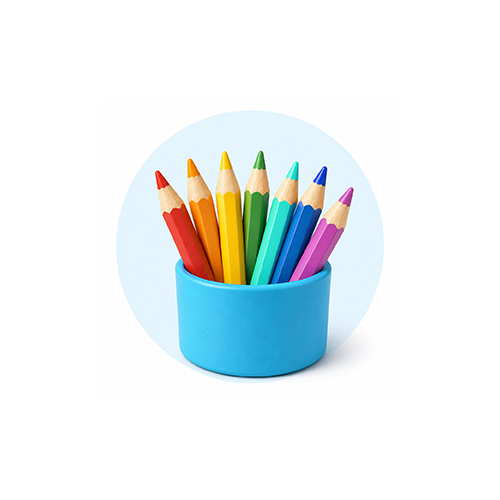 Colored pencils