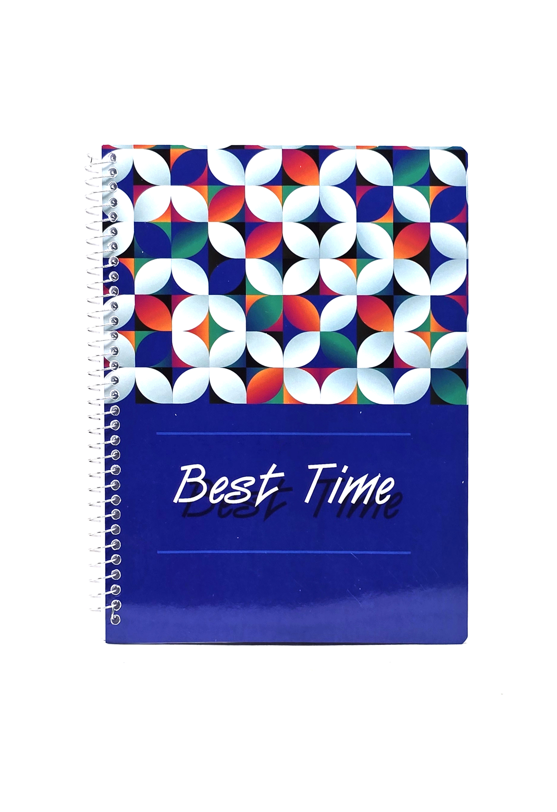 Wired Lined Small copybook-Best Time