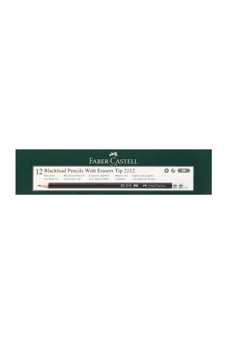 FC 2B Pencil With Eraser No. 2112