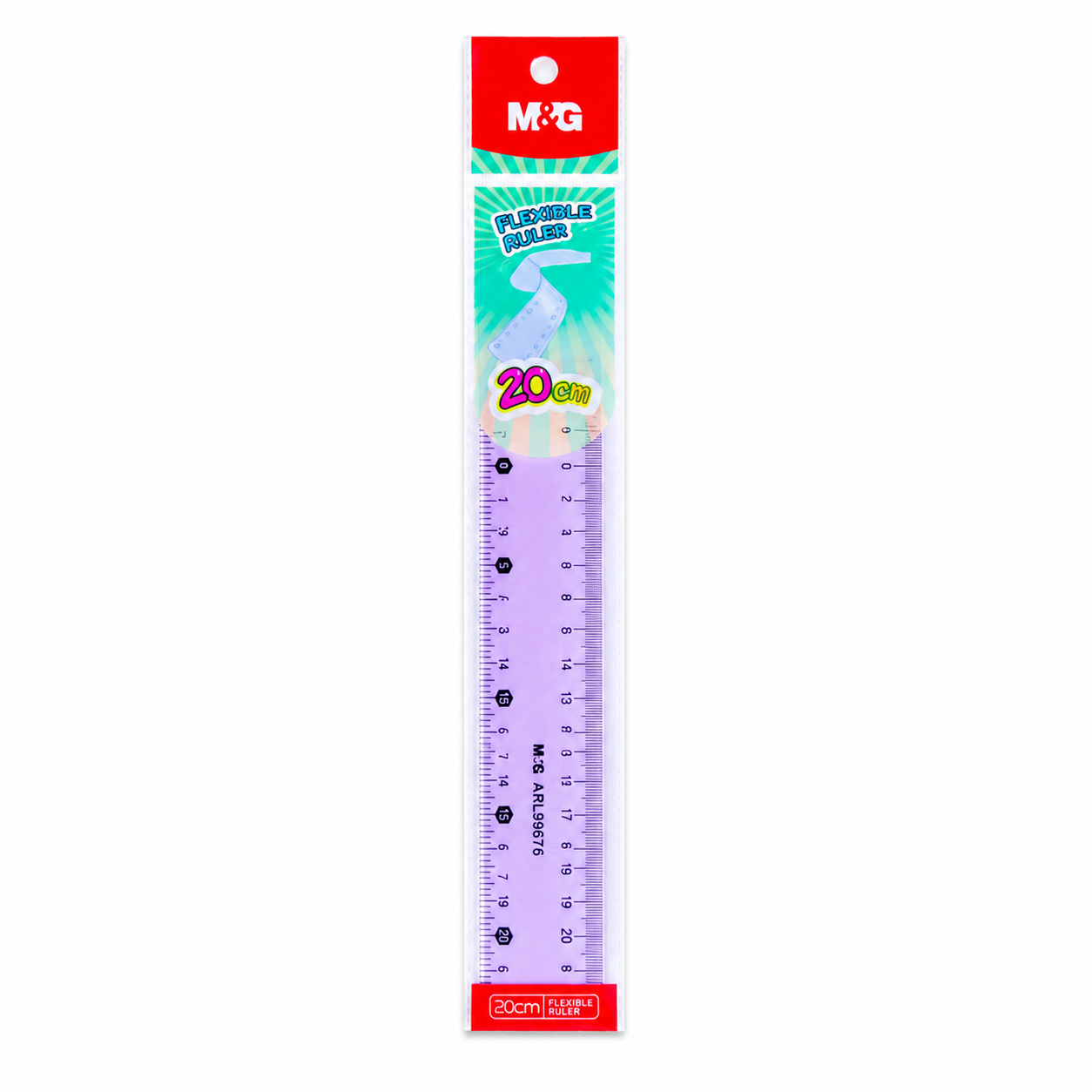 M&G Flexible Plastic Ruler20cm-Code ARL960Y6