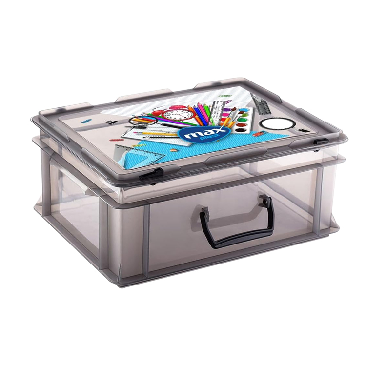Plastic box for the school's supply list - MAX