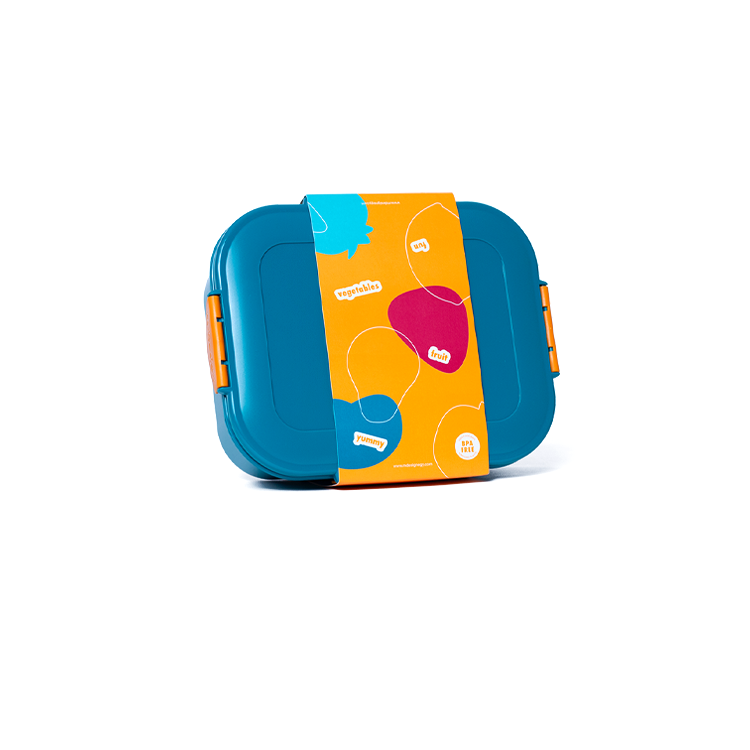 Colorful and practical lunch box 2,1 L.