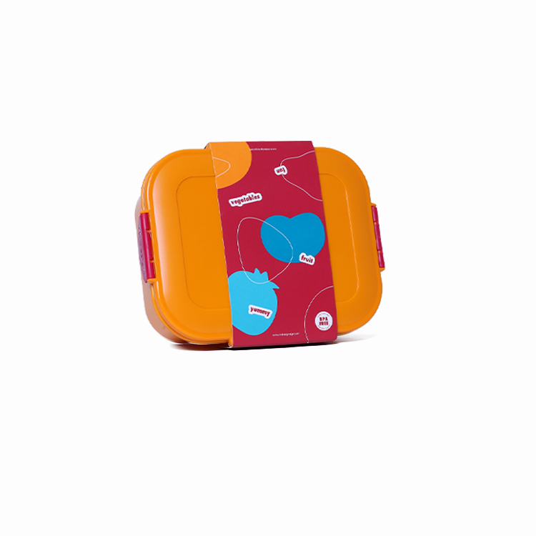 Colorful and practical lunch box 2,1 L.