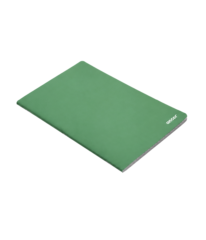 Ancor A4 stapled notebook containing 60 sheets.